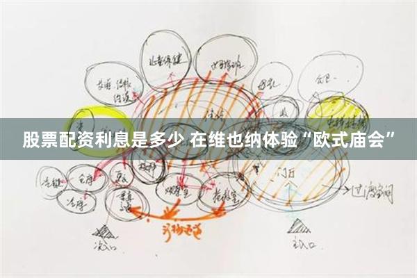 股票配资利息是多少 在维也纳体验“欧式庙会”